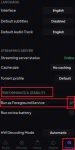 Install Stremio on Roku stremio_foreground_service_cell